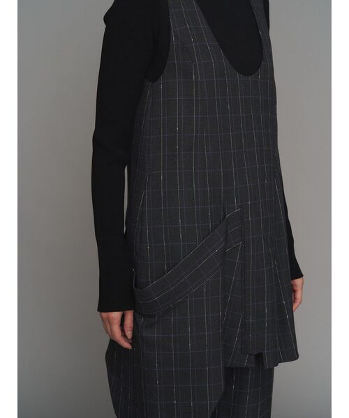 LINE CHECK INSERT DESIGN VEST / ラインチェックインサート