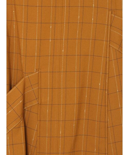 UN3D.(アンスリード)の「LINE CHECK INSERT DESIGN VEST / ラインチェックインサートデザインベスト(その他アウター・レディース・キャメル/グレー・FREE)」の22枚目の写真