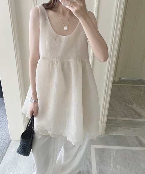 frunco（フランコ）の「BIGリボンワンピース（ワンピース・レディース・ブラック/グレー/ホワイト・FREE）」の2枚目の写真