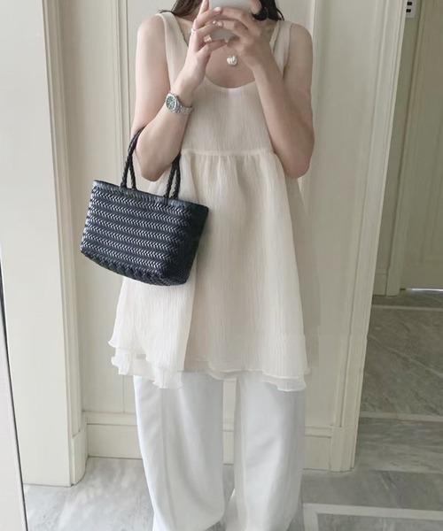 frunco（フランコ）の「BIGリボンワンピース（ワンピース・レディース・ブラック/グレー/ホワイト・FREE）」の6枚目の写真