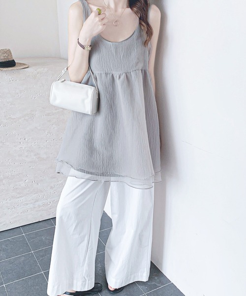 frunco（フランコ）の「BIGリボンワンピース（ワンピース・レディース・ブラック/グレー/ホワイト・FREE）」の15枚目の写真