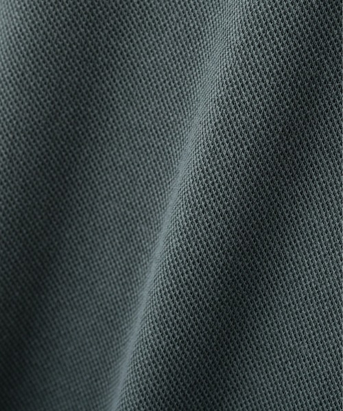 MARGARET HOWELL(マーガレットハウエル)の「COTTON LINEN PIQUE(Tシャツ/カットソー・メンズ・ダークグリーン/ブラック・MEDIUM/LARGE)」の10枚目の写真