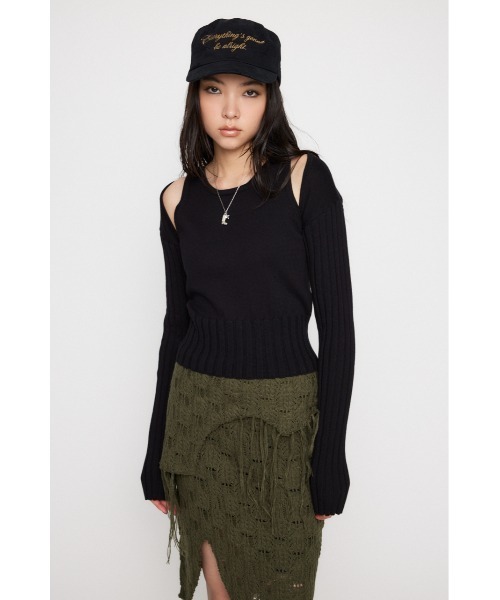 ラグアジェム　DRAPE HOODIE トップス LAGUA GEM | DRAPE HOODIE トップス (Tシャツ・カットソー(長袖