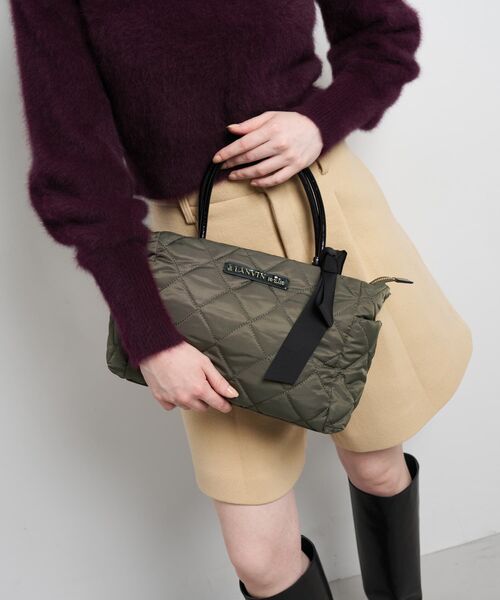 オルセー パデッドミニトート（トートバッグ）｜LANVIN en Bleu