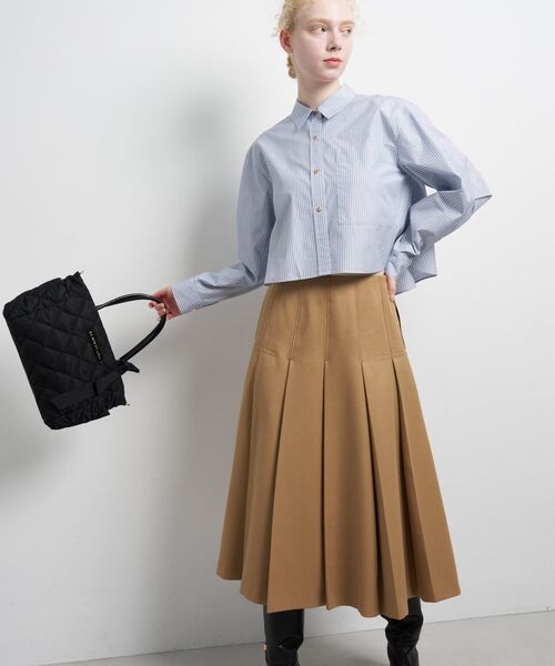 LANVIN en Bleu(ランバンオンブルー)の「オルセー パデッドミニトート(トートバッグ・レディース・ブラック/チャコールグレー・FREE)」の11枚目の写真