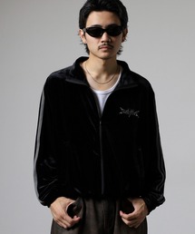 SUGGESTION（サジェッション）の「RESHAM ベロア サイドライントラックジャケット（ジャージ）」