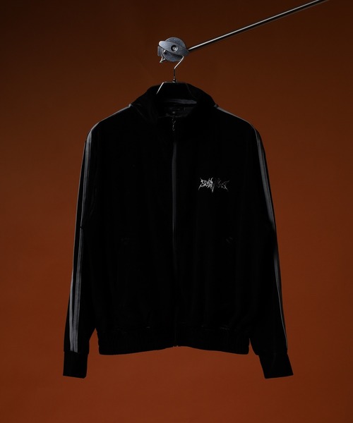 セール】RESHAM ベロア サイドライントラックジャケット（ジャージ