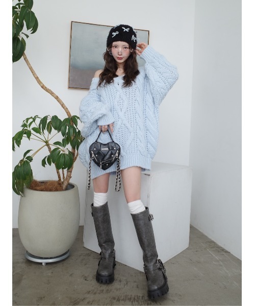 DDロゴニーハイソックス（ソックス/靴下）｜Darich（ダーリッチ）の