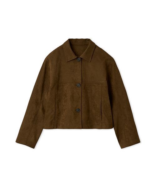 Mila Owen（ミラオーウェン）の「ショート丈ステンカラーリサ