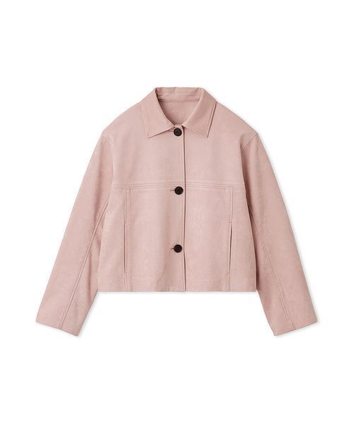 Mila Owen（ミラオーウェン）の「ショート丈ステンカラーリサ