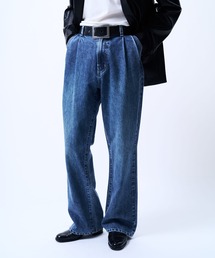THE BOLDMAN | Faded Semi-flared Denim / フェードセミフレアデニムパンツ(デニムパンツ)