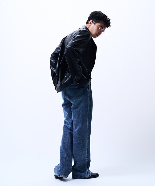 THE BOLDMAN（ザ ボールドマン）の「Faded Semi-flared Denim / フェードセミフレアデニムパンツ（デニムパンツ・メンズ・ブルー・MEDIUM/LARGE）」の15枚目の写真