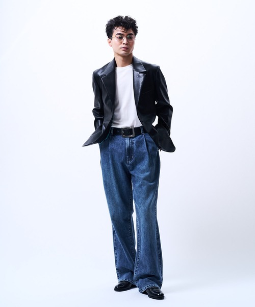 THE BOLDMAN（ザ ボールドマン）の「Faded Semi-flared Denim / フェードセミフレアデニムパンツ（デニムパンツ・メンズ・ブルー・MEDIUM/LARGE）」の19枚目の写真