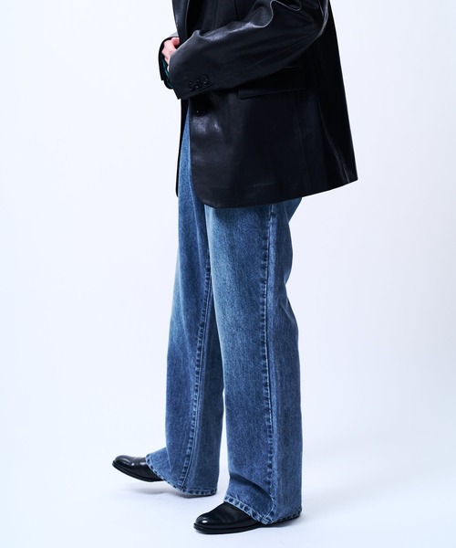 THE BOLDMAN（ザ ボールドマン）の「Faded Semi-flared Denim / フェードセミフレアデニムパンツ（デニムパンツ・メンズ・ブルー・MEDIUM/LARGE）」の3枚目の写真