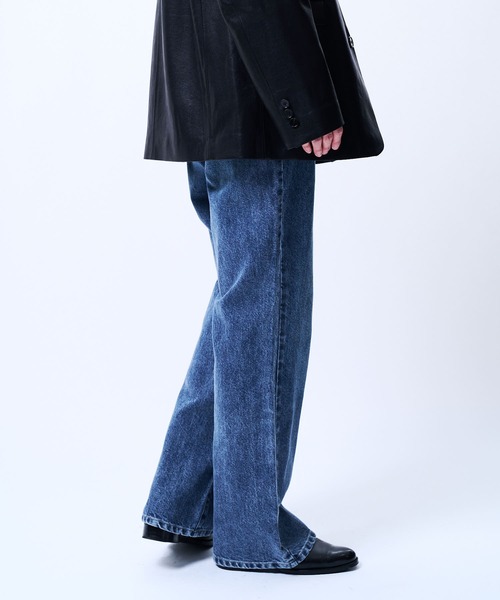 THE BOLDMAN（ザ ボールドマン）の「Faded Semi-flared Denim / フェードセミフレアデニムパンツ（デニムパンツ・メンズ・ブルー・MEDIUM/LARGE）」の5枚目の写真