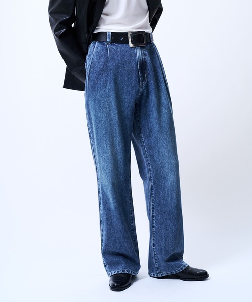 THE BOLDMAN（ザ ボールドマン）の「Faded Semi-flared Denim / フェードセミフレアデニムパンツ（デニムパンツ・メンズ・ブルー・MEDIUM/LARGE）」の7枚目の写真