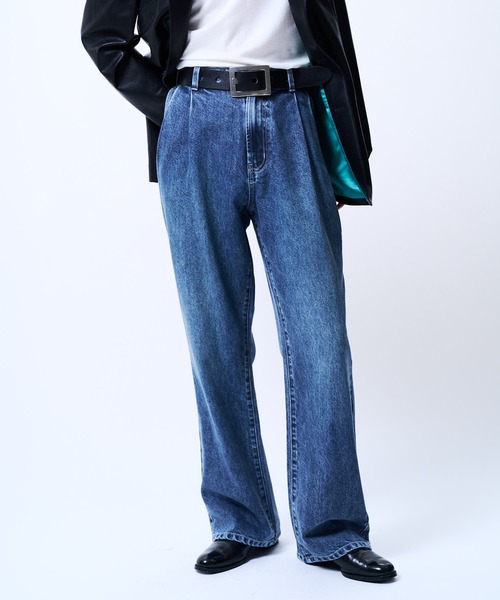 THE BOLDMAN（ザ ボールドマン）の「Faded Semi-flared Denim / フェードセミフレアデニムパンツ（デニムパンツ・メンズ・ブルー・MEDIUM/LARGE）」の8枚目の写真