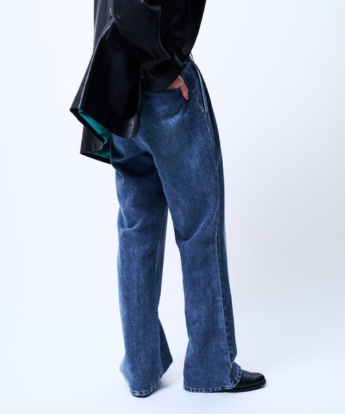THE BOLDMAN（ザ ボールドマン）の「Faded Semi-flared Denim / フェードセミフレアデニムパンツ（デニムパンツ・メンズ・ブルー・MEDIUM/LARGE）」の10枚目の写真