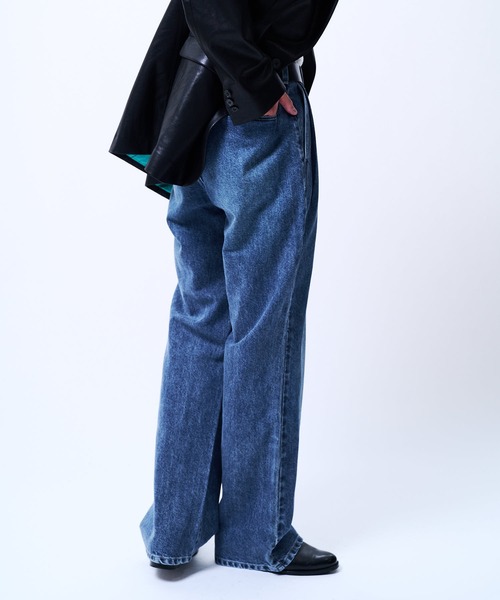 THE BOLDMAN（ザ ボールドマン）の「Faded Semi-flared Denim / フェードセミフレアデニムパンツ（デニムパンツ・メンズ・ブルー・MEDIUM/LARGE）」の11枚目の写真