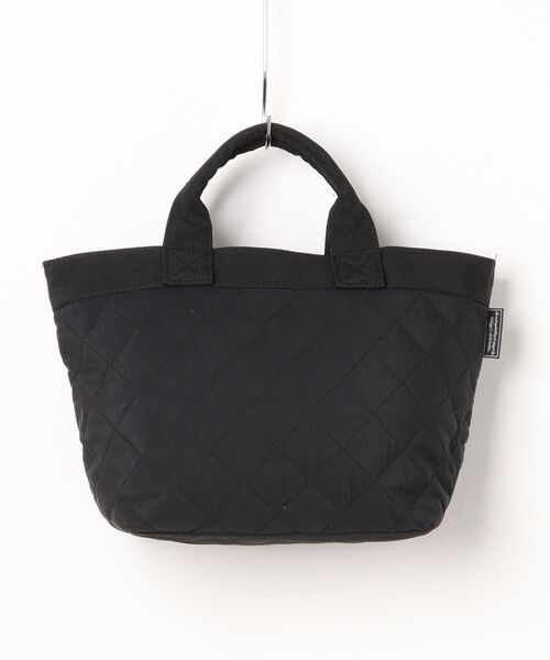 and it_(アンドイット)の「キルティングミニトート(トートバッグ・レディース・ブラック/モカ・FREE)」の1枚目の写真