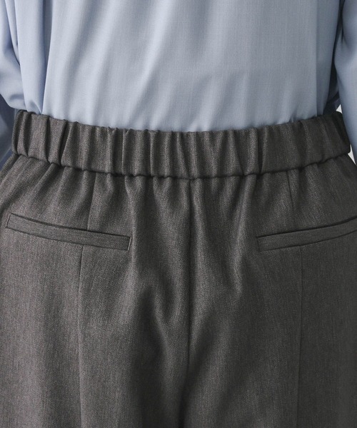 GLOBAL WORK（グローバルワーク）の「スッキリイージーパンツ/571422（その他パンツ・レディース・ネイビー/ベージュ/ブラウン/チャコールグレー/杢グレー/ブラック・X-SMALL/SMALL/MEDIUM/LARGE）」の13枚目の写真