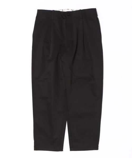 IO（イオ）（イオ）の「UNIVERSAL OVERALL / TUCK TAPERED_16ﾃ・2TC TWILL / PT-05R（チノパンツ・メンズ・ベージュ/ブラック・32/28/30/34/36）」の2枚目の写真