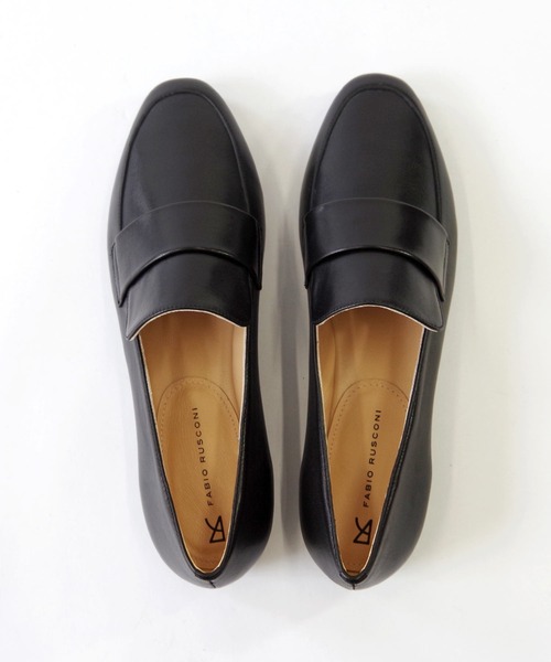 FABIO RUSCONI 37 バレエ ○ファビオルスコーニ FABIO RUSCONI バレエシューズ （ブラック