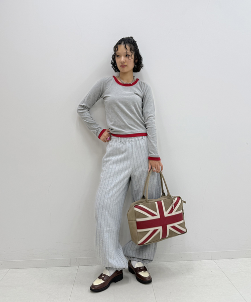 完売商品‼️ oriens レイヤードフーディーロングスリーブトップス レイヤードフーディーロングスリーブトップス（Tシャツ/カットソー