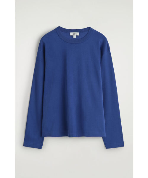 インターロックジャージー長袖Tシャツ（Tシャツ/カットソー）｜COS