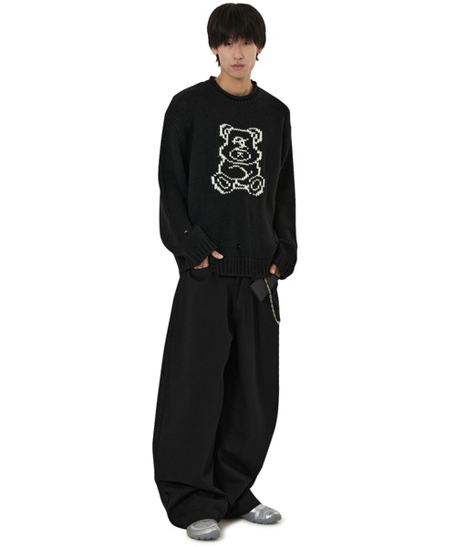 OY/オーワイ』DOLLY DESTROYED KNIT/ドリー デストロイド ニット OY│A