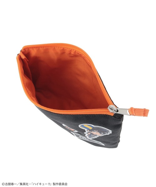 Green Parks(グリーンパークス)の「ハイキュー!! 影山ポーチ(ポーチ・レディース・ブラック・FREE)」の6枚目の写真