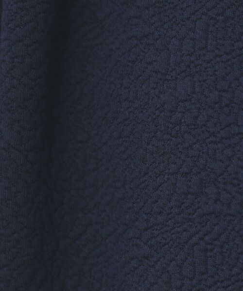 index（インデックス）の「ストレッチノーカラーブルゾン【洗濯機OK】（ブルゾン・レディース・ネイビー/アイボリー/サンドベージュ・36/42/38/40/44）」の13枚目の写真