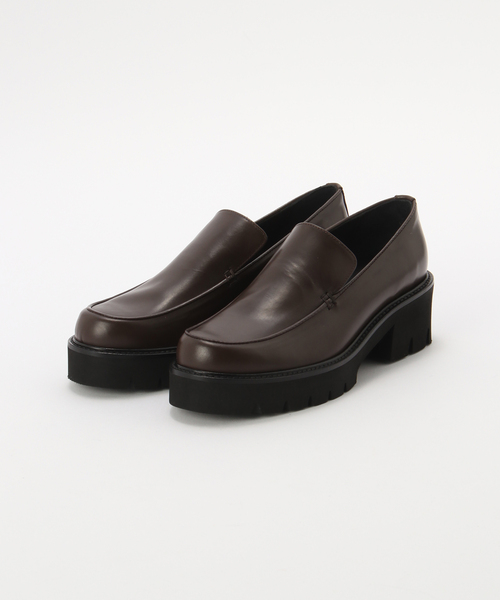 PASCUCCI（パスクッチ）の「PASCUCCI/パスクッチ PLAINLOAFER（ローファー・レディース・ブラック/ブラウン・23.5cm/24cm/24.5cm/23cm/25cm）」の2枚目の写真