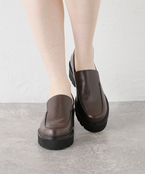 PASCUCCI（パスクッチ）の「PASCUCCI/パスクッチ PLAINLOAFER（ローファー・レディース・ブラック/ブラウン・23.5cm/24cm/24.5cm/23cm/25cm）」の11枚目の写真