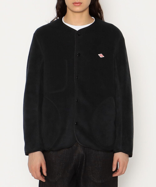 本日限り値下げ中【DANTON】FLEECE COLLARLESS JACKET MEN'S FLEECE COLLARLESS JACKET｜CUT AND SEWN｜DANTON