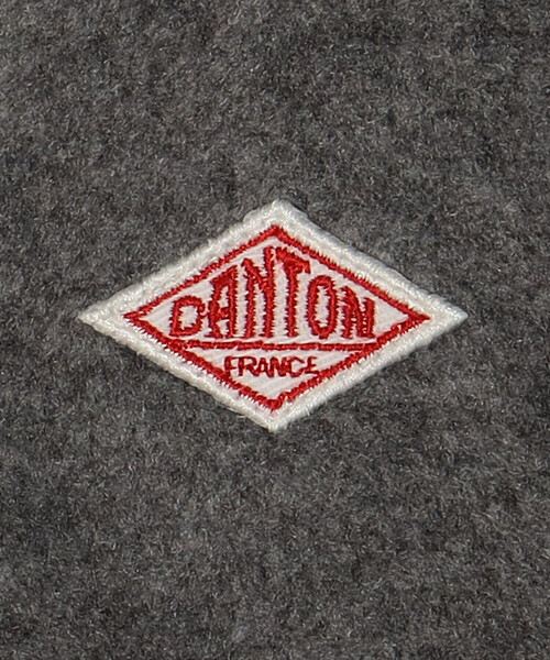 DANTON(ダントン)の「WOMEN'S FLEECE COLLARLESS JACKET(その他トップス・レディース・グリーン/チャコール/カーキ/オレンジ系その他/クリーム/ブラック/ダークグレー・34/36/38)」の18枚目の写真