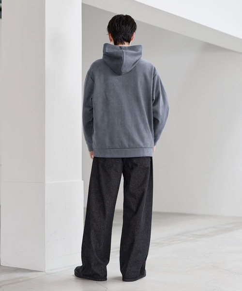 Buyer's Select/ポリスウェードハイネックフルジップパーカー