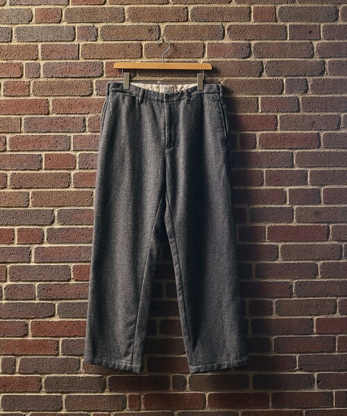 SHIPS(シップス)の「SHIPS: AUTHENTIC ウール チノ パンツ(チノパンツ・メンズ・ダークグレー/ベージュ系/ネイビー・SMALL/MEDIUM/LARGE/X-LARGE)」の2枚目の写真