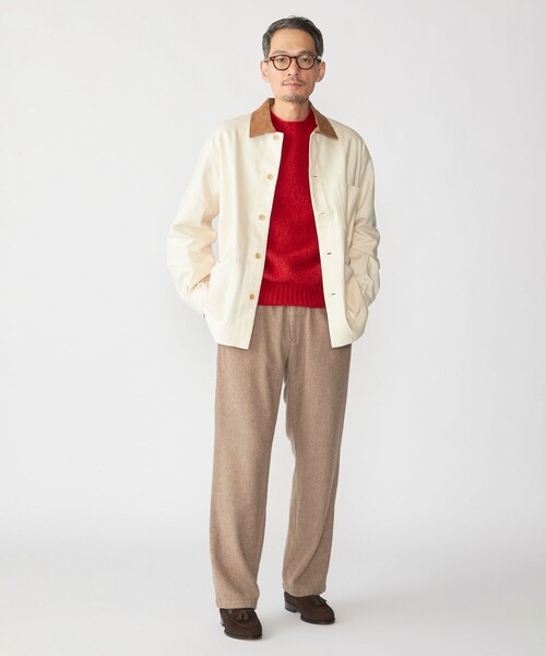 SHIPS(シップス)の「SHIPS: AUTHENTIC ウール チノ パンツ(チノパンツ・メンズ・ダークグレー/ベージュ系/ネイビー・SMALL/MEDIUM/LARGE/X-LARGE)」の10枚目の写真