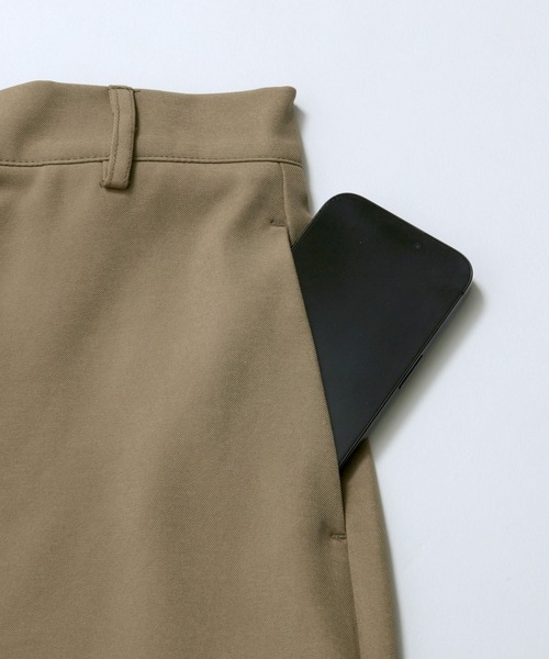 nouvellemoi(ヌーベルモイ)の「ソフトカーブパンツ(その他パンツ・レディース・アイボリー/ブラック/ブラウン系その他/グレー・S/M/L)」の18枚目の写真