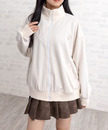 clear | レースサイドライントラックジャケット［大人 カジュアル 着回し力抜群］(その他アウター)