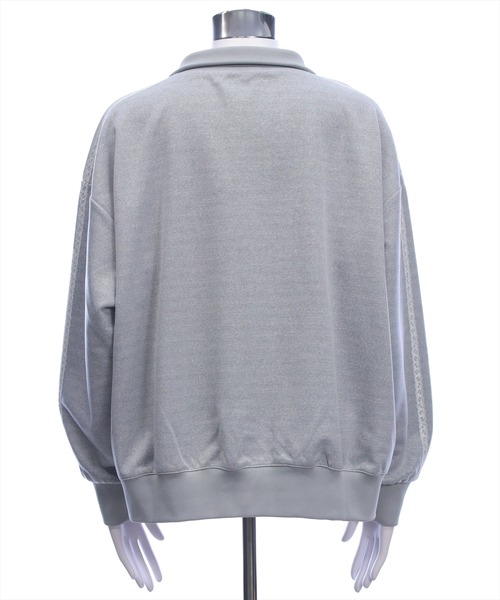 clear（クリア）の「レースサイドライントラックジャケット［大人 カジュアル 着回し力抜群］（その他アウター・レディース・アイボリー/グレー・F）」の10枚目の写真