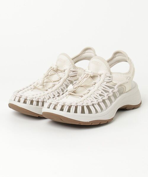 KEEN（キーン）の「【厚底】UNEEK ASTORIA / ユニーク アストリア/ レディース スニーカー サンダル（サンダル・レディース・ホワイト系その他・22.5cm/23cm/23.5cm/24cm/24.5cm/25cm/25.5cm/26cm/26.5cm）」の8枚目の写真