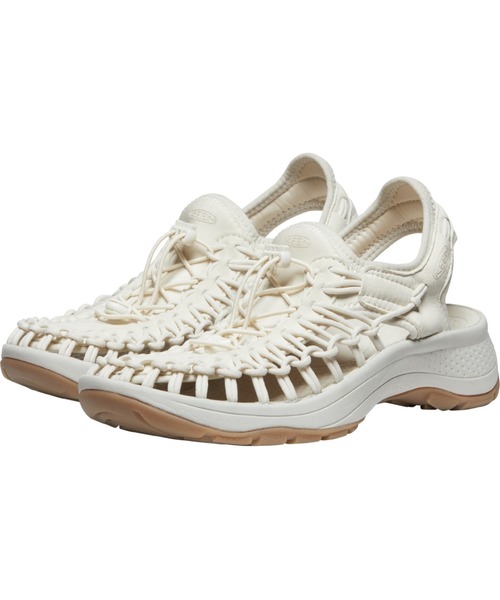 KEEN（キーン）の「【厚底】UNEEK ASTORIA / ユニーク アストリア/ レディース スニーカー サンダル（サンダル・レディース・ホワイト系その他・22.5cm/23cm/23.5cm/24cm/24.5cm/25cm/25.5cm/26cm/26.5cm）」の4枚目の写真