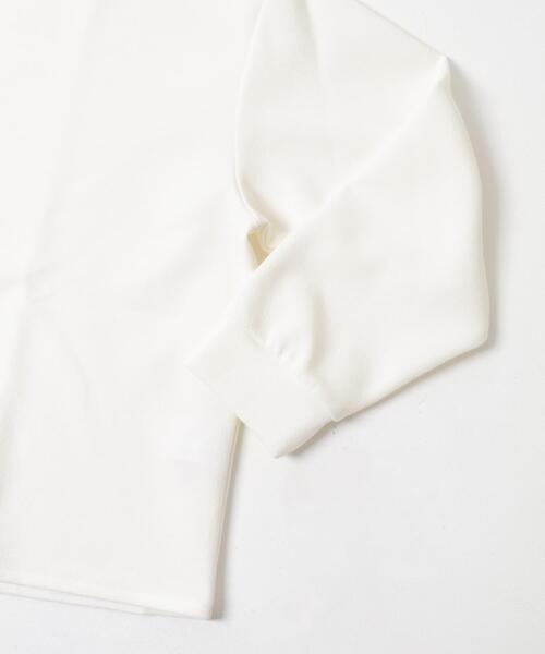 URBAN RESEARCH ROSSO WOMEN（アーバンリサーチ　ロッソ）の「Vネックジョーゼットプルオーバー（Tシャツ/カットソー・レディース・ブラック/オフホワイト・FREE）」の9枚目の写真