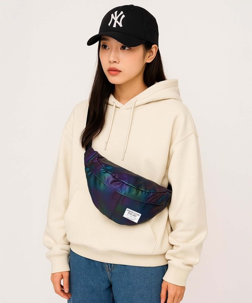 VIBGYOR(ヴィブジョー)の「【CCSA/カウンターカルチャースペースアーミー】ウエストポーチR(CN)(ボディバッグ/ウエストポーチ・メンズ・ブラウン・FREE)」の9枚目の写真