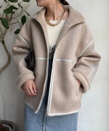 ジャケット・アウター DOU DOU WEB限定】メッシュベロアジャケット | DOUDOU(ドゥドゥ