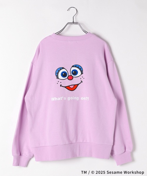LEPSIM（レプシィム）の「【SESAME STREET／セサミストリート】スウェット　314595（スウェット・レディース・ブルー/ピンク/グリーン/レッド・FREE）」の4枚目の写真