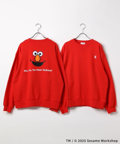 LEPSIM（レプシィム）の「【SESAME STREET／セサミストリート】スウェット　314595（スウェット・レディース・ブルー/ピンク/グリーン/レッド・FREE）」の7枚目の写真