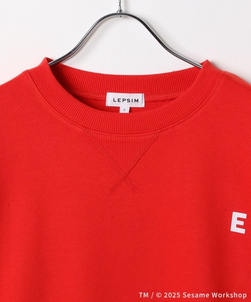 LEPSIM（レプシィム）の「【SESAME STREET／セサミストリート】スウェット　314595（スウェット・レディース・ブルー/ピンク/グリーン/レッド・FREE）」の13枚目の写真
